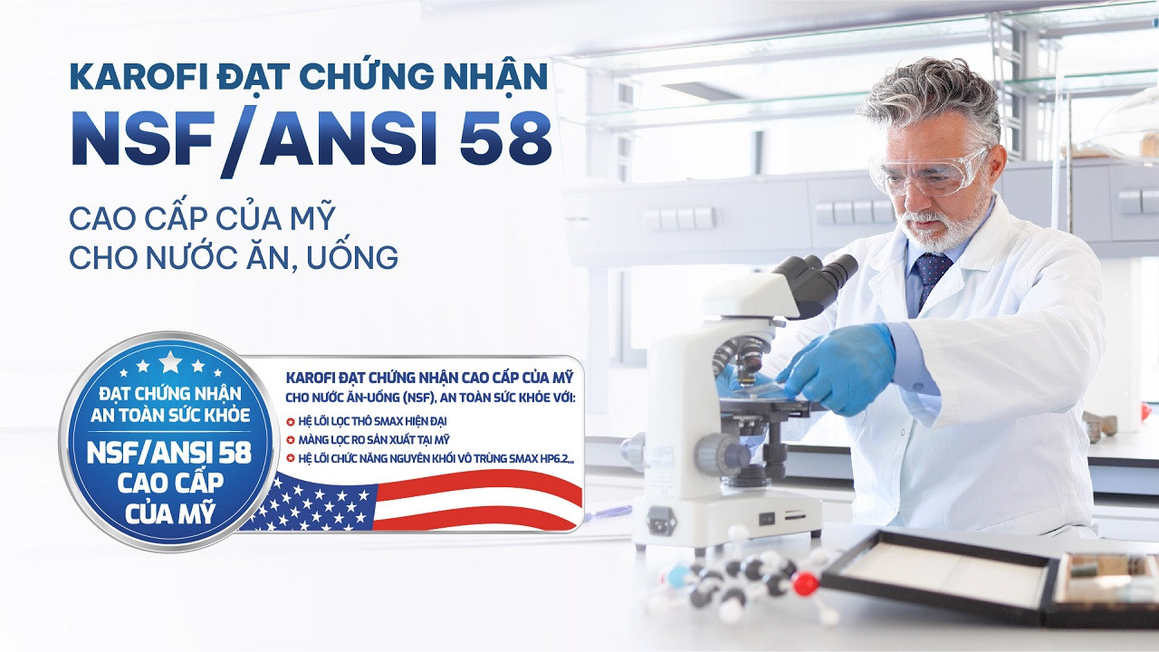 Máy lọc nước Karofi PLATINUM S22